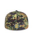 Florida Gators Camo Flecktarn Black 2 Tone NCAA Mascot SP 59Fifty Fitted