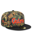 Florida Gators Camo Flecktarn Black 2 Tone NCAA Mascot SP 59Fifty Fitted