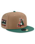 Beaumont Golden Gators Khaki Emerald 2 Tone Hometown Collection SP MiLB 59Fifty Fitted