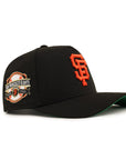 San Francisco Giants 2000 Inaugural Season SP Black 9Forty A-Frame Snapback