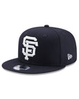 San Francisco Giants Navy on White Logo Grand MLB 9Fifty Snapback