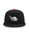 San Francisco Giants Splash Baseball 25th Anniversary SP Black 59Fifty Fitted