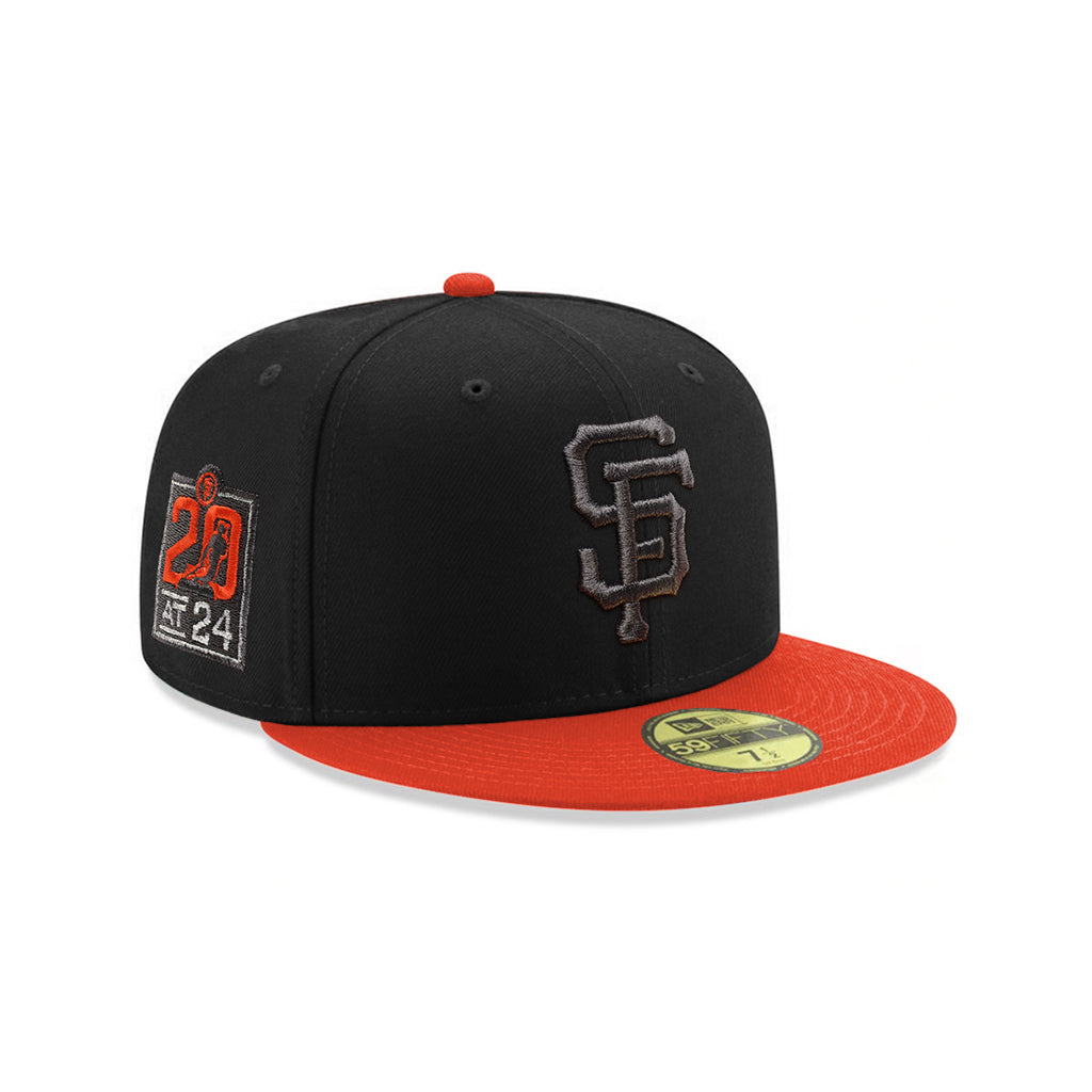 San Francisco Giants Black Orange 2 Tone 20th Anniversary SP 59Fifty Fitted