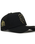 San Francisco Giants Black Gold 60th Anniversary SP 9Forty A-Frame Snapback
