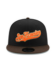 San Francisco Giants Black Walnut 2 Tone 2000 Inaugural Season SP 59Fifty Fitted