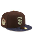 San Francisco Giants Brown Denim 2 Tone 25th Anniversary SP 59Fifty Fitted