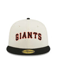 New York Giants Cooperstown Chrome Black 2 Tone Polo Grounds Stadium SP 59Fifty Fitted
