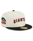 New York Giants Cooperstown Chrome Black 2 Tone Polo Grounds Stadium SP 59Fifty Fitted