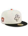 San Francisco Giants Chrome Black 2 Tone Est. 1958 Glove SP 59Fifty Fitted