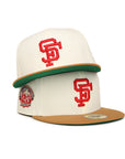 San Francisco Giants Chrome Bronze 2 Tone 25th Anniversary SP 59Fifty Fitted