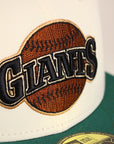 San Francisco Giants Chrome Green 2 Tone 50th Anniversary SP 59Fifty Fitted
