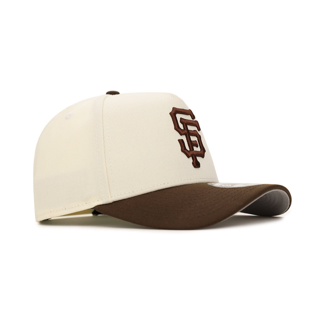 San Francisco Giants Chrome Brown 2 Tone 9Forty A-Frame Snapback
