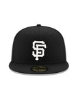San Francisco Giants Black on White 59Fifty Fitted