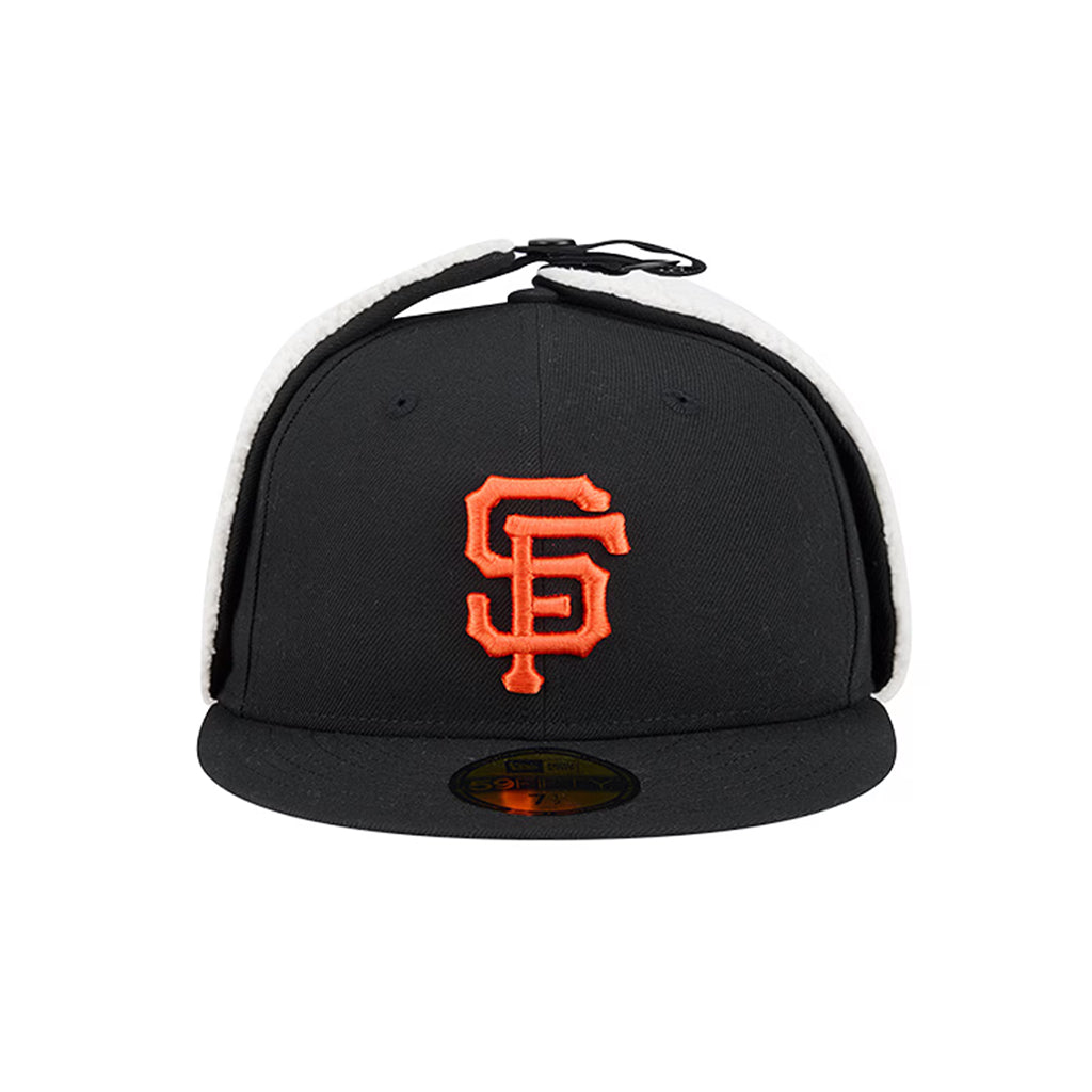 San Francisco Giants Dog Ear Black Team Color 59Fifty Fitted