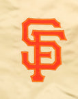 Mitchell & Ness San Francisco Giants Lightweight Gold Satin Jacket