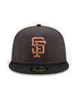 San Francisco Giants Dark Graphite Black 2 Tone Battle Of The Bay SP 59Fifty Fitted