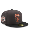 San Francisco Giants Dark Graphite Black 2 Tone Battle Of The Bay SP 59Fifty Fitted