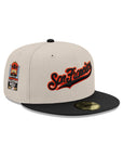 San Francisco Giants Stone Black 2 Tone 2007 All Star Week SP 59Fifty Fitted