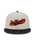 San Francisco Giants Stone Black 2 Tone 2007 All Star Week SP 59Fifty Fitted
