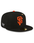 San Francisco Giants MLB X Paper Planes Black 59Fifty Fitted