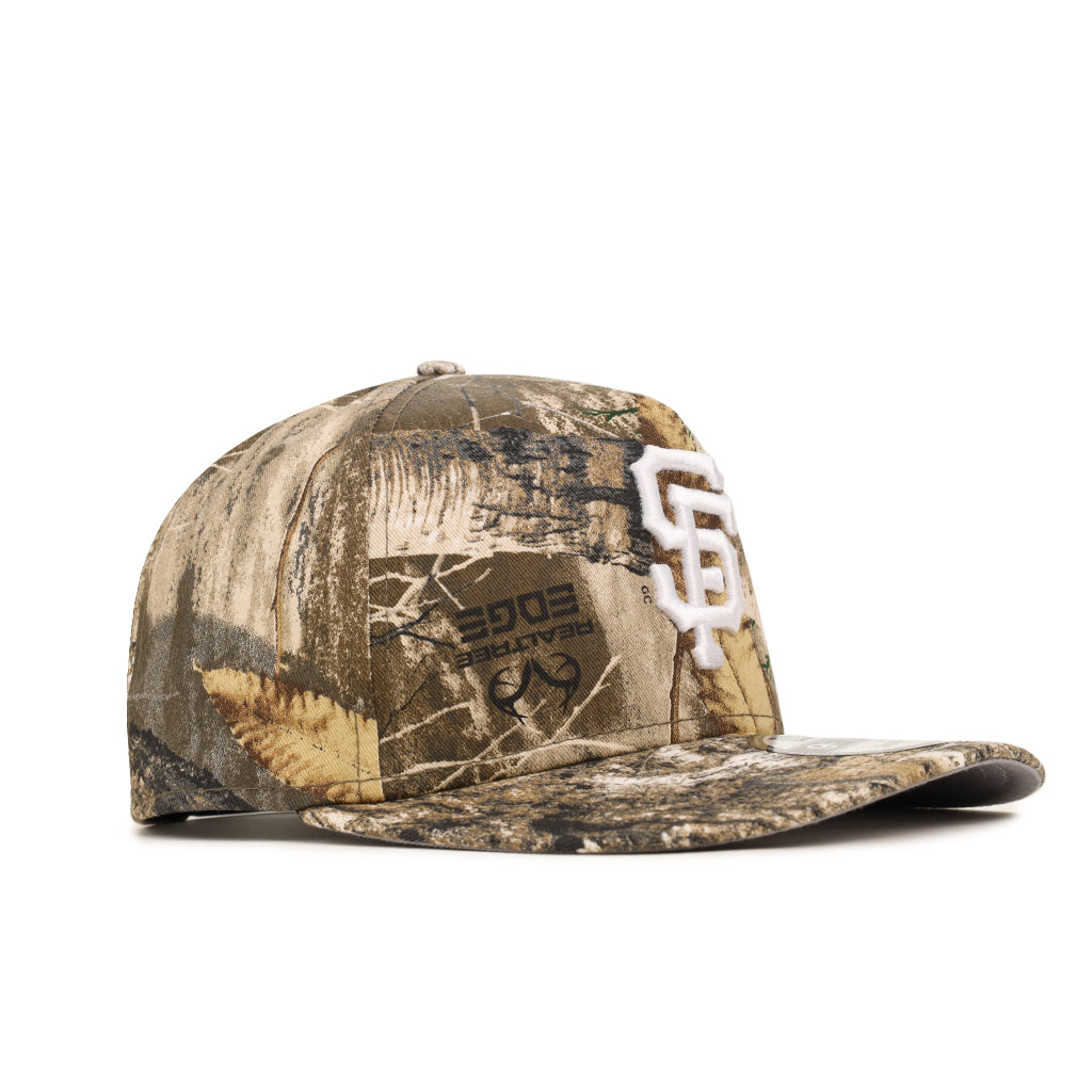 San Francisco Giants Real Tree On White 9Fifty A-Frame Snapback
