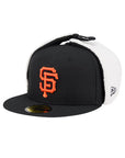 San Francisco Giants Dog Ear Black Team Color 59Fifty Fitted