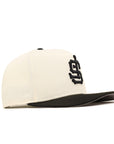 San Francisco Giants Upside Down Chrome Black 2 Tone 9Fifty A-Frame Snapback