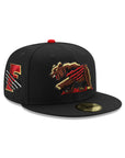 Fresno Grizzlies Black Alternate Logo SP MiLB 59Fifty Fitted