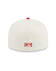 Fresno Grizzlies Chrome Red 2 Tone Bear Flag SP MiLB 59Fifty Fitted