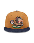 Fresno Grizzlies Fleece Denim 2 Tone Pacific Coast Leage SP MiLB 59Fifty Fitted