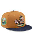 Fresno Grizzlies Fleece Denim 2 Tone Pacific Coast Leage SP MiLB 59Fifty Fitted