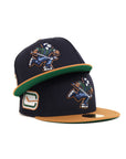 Abbotsford Canucks Navy Bronze 2 Tone Alternate Logo SP 59Fifty Fitted