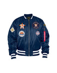 New Era X Alpha Industries Houston Astros Bomber Jacket