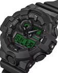 G-SHOCK Analog-Digital Green and Black Resin Watch