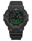 G-SHOCK Analog-Digital Green and Black Resin Watch