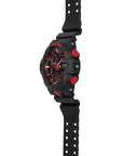 G-SHOCK Analog-Digital Red and Black Resin Watch