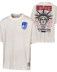 USA FIFA World Cup 2026 Lady Liberty National Anthem Tee - Cream