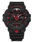 G-SHOCK Analog-Digital Red and Black Resin Watch