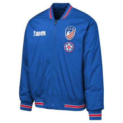 USA FIFA World Cup 2026 Road To Victory Flight Jacket - Blue