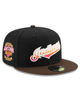 Cleveland Indians Black Walnut 2 Tone Jacobs Field Inaugural Season SP 59Fifty Fitted