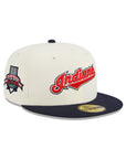 Cleveland Indians Chrome Navy 2 Tone Jacobs Field 10th Anniversary SP 59Fifty Fitted