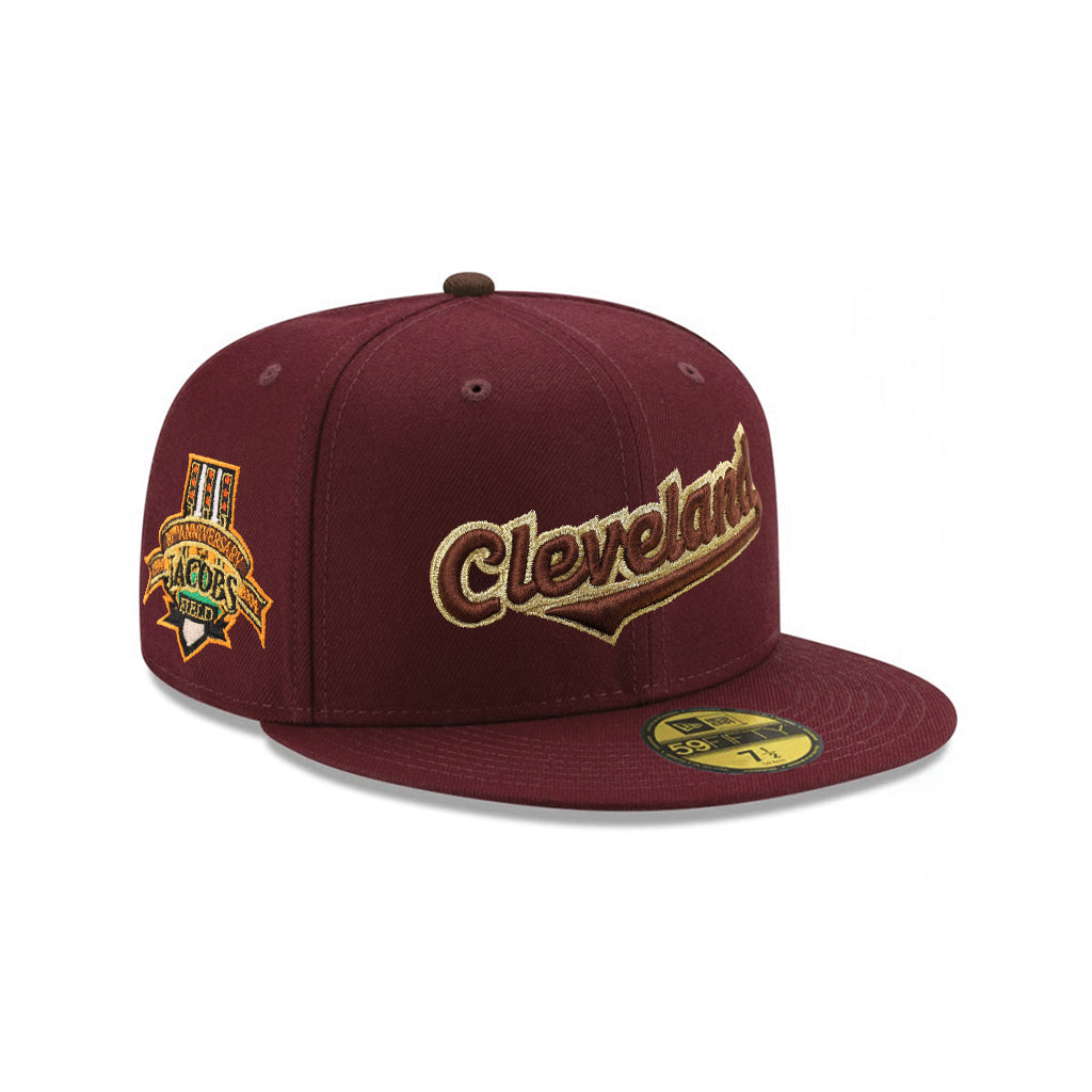 Cleveland Indians Maroon Jacobs Field SP 59Fifty Fitted – CROWN MINDED