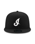 Cleveland Indians Black on White 9Fifty Snapback