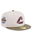 Cleveland Indians Stone Olive 2 Tone 100 Seasons American League SP 59Fifty Fitted
