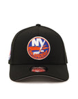New York Islanders 40th Anniversary SP NHL Black 9Forty A-Frame Snapback