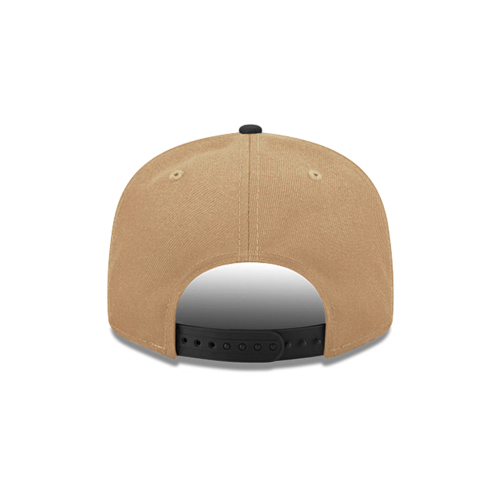 Las Vegas Raiders Khaki Black 2 Tone Team Shield SP 9Fifty A-Frame Snapback