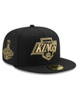 Los Angeles Kings Black Gold 2014 Stanley Cup Champions SP 59Fifty Fitted