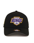 Los Angeles Kings Alternate Crest Logo SP Black NHL 9Forty A-Frame Snapback