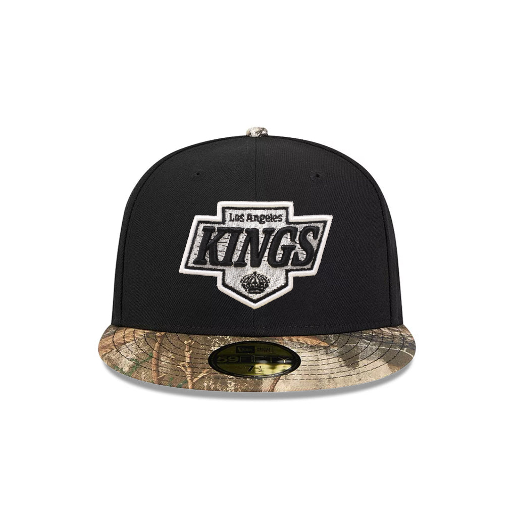 Los Angeles Kings Black Real Tree 2 Tone 2017 All Star Game SP NHL 59Fifty Fitted