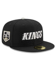 Los Angeles Kings Wordmark 50th Anniversary SP NHL Black 59Fifty Fitted